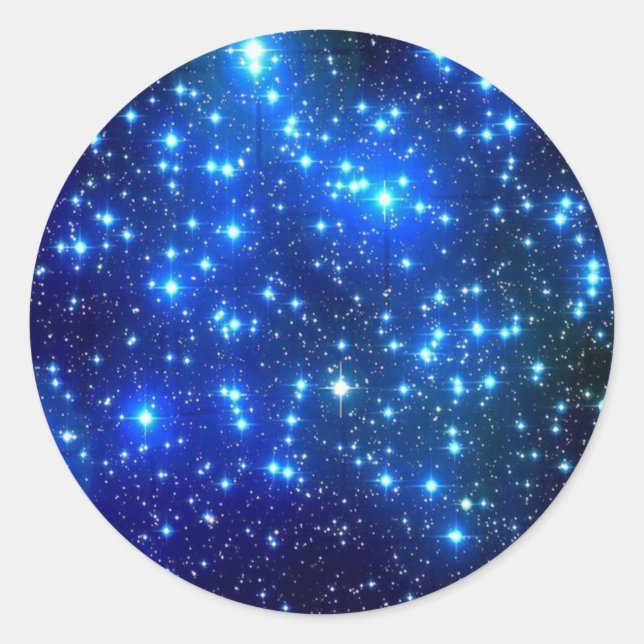 Klassisk rund etikett, blank runt klistermärke (Framsida)