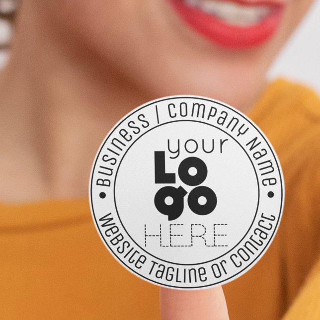 Klassisk rund etikett för den moderna Anpassningsb (Skapare uppladdad)