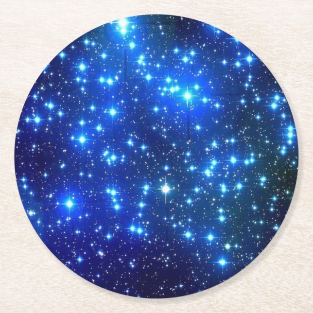 Klassisk rund etikett, Glossy Classic Round Sticke Underlägg Papper Rund (Framsidan)