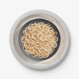 Klassisk rund fästmärkning-Noodle-design