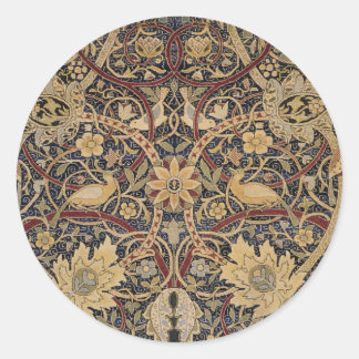 KLASSISK RUND RUNT KLISTERMÄRKE