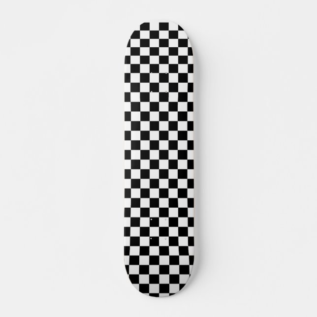Klassisk Rutig Skateboard Bräda 20 Cm (Framsida)