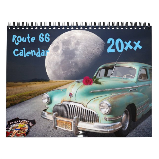 Klassisk rutt 66 2018-kalender kalender (Omslag)