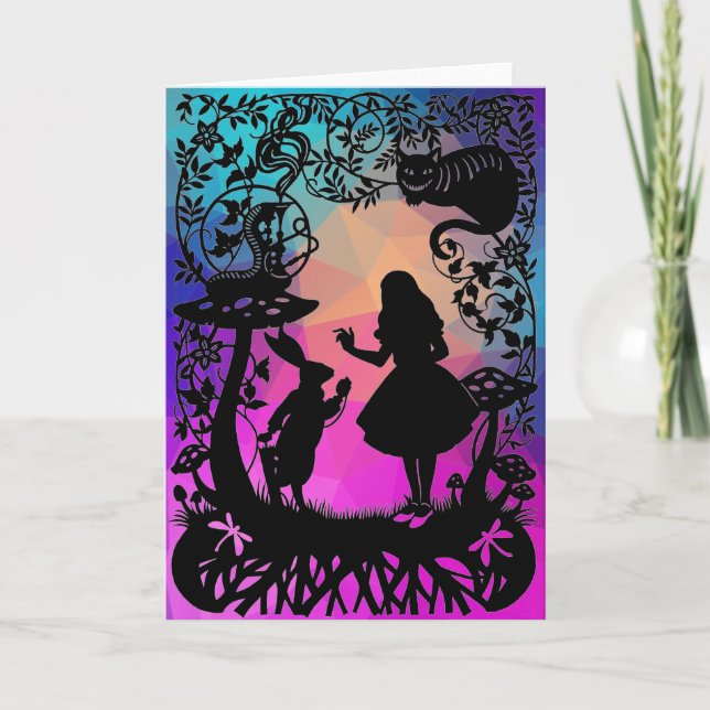 Klassisk saga.  Tomt kort (Framsida)