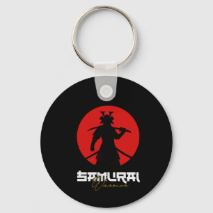 Klassisk Samurai Dragon Keychain Nyckelring