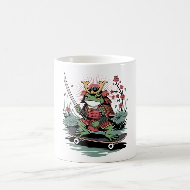 Klassisk Samurajgroda-krigarmugg Kaffemugg (Center)