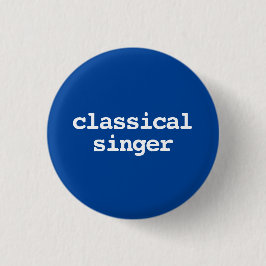 klassisk sångare typografi knapp