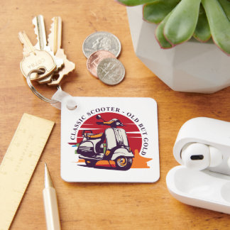 Klassisk Scooter Nyckelring