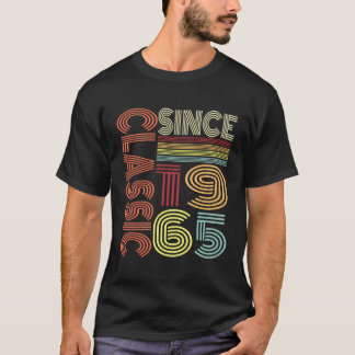 Klassisk sedan 1965 Vintage Retro Stil födelsedag  T Shirt