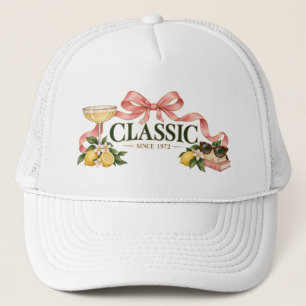 Klassisk sedan 1972 Retro Glamour Design Keps