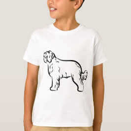 Klassisk silhuett av Hund T-Shirt