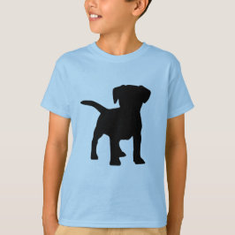 Klassisk silhuett av Hund T-Shirt