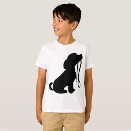 Klassisk silhuett av Hund T Shirt