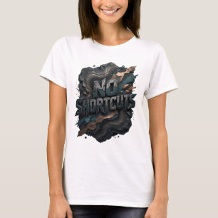 Klassisk Silver INGEN GENVEJE Tee