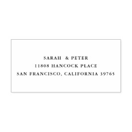 Klassisk Självbläckande Returadress Stämpel för Pa