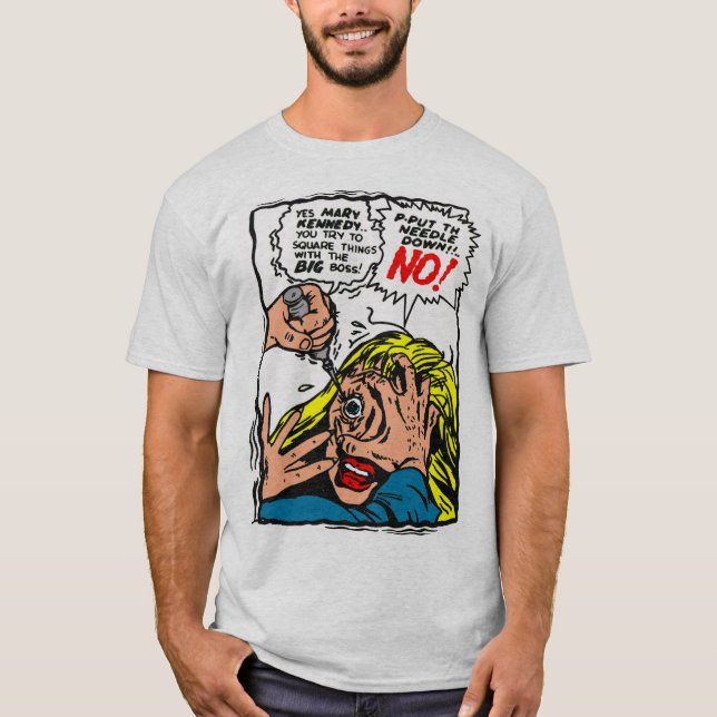 Klassisk "Skada på Öga" T-Shirt (Framsida)