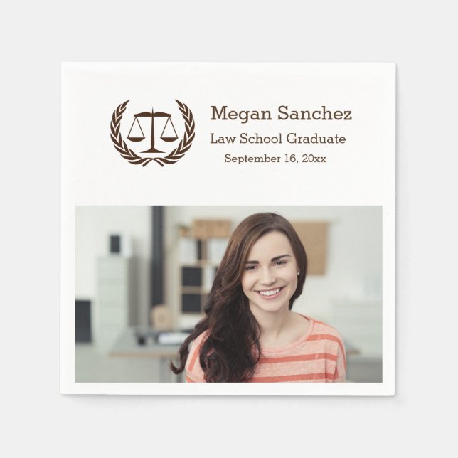 Klassisk skala för juristskolan i Studenten Pappersservett (Framsidan)