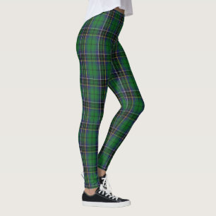 Klassisk skotsk Klan MacAlpine MacAlpin Tartan Leggings