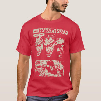Klassisk skräckfilmsmonster Skräckserietidning Var T Shirt