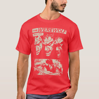 Klassisk skräckfilmsmonster Skräckserietidning Var T Shirt