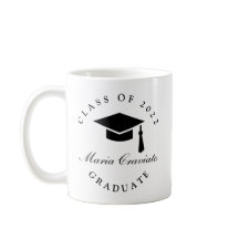 Klassisk Skrift Utexaminerings Kaffe Mugg