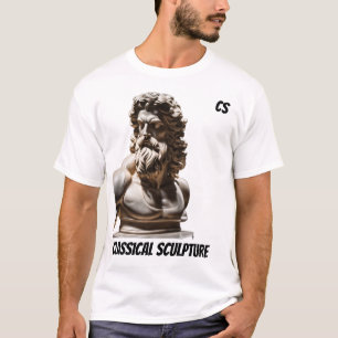 Klassisk skulpturgrafik T-Shirt