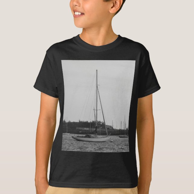 Klassisk slup t shirt (Framsida)