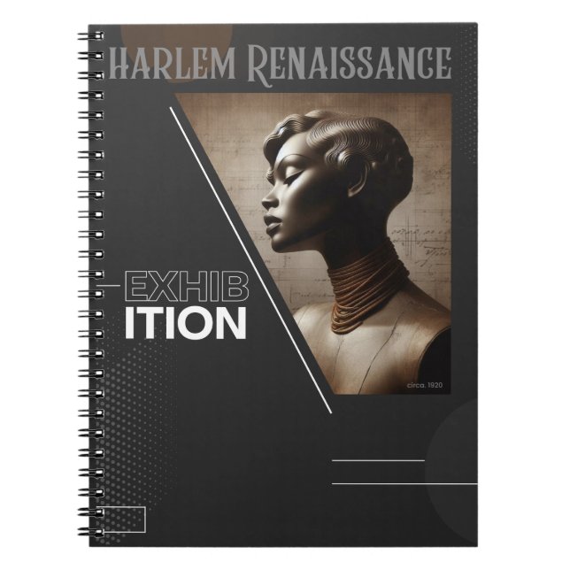 Klassisk sofistikerad Harlemrenässansen spelar Anteckningsbok (Framsidan)