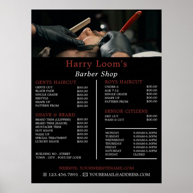 Klassisk soppa, Pris lista över Manar Poster (Framsidan)