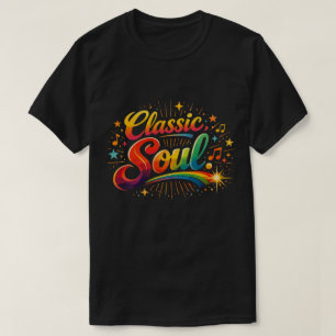 Klassisk Soul Vintage Retro Musik Estetik T Shirt