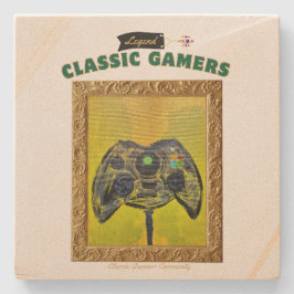 Klassisk spelsickruta stenunderlägg