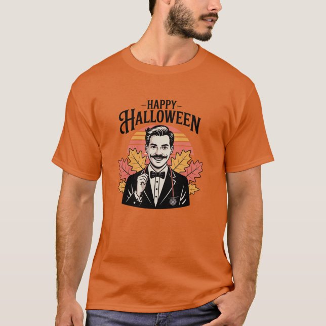 Klassisk Spooky Season T-Shirt (Framsida)