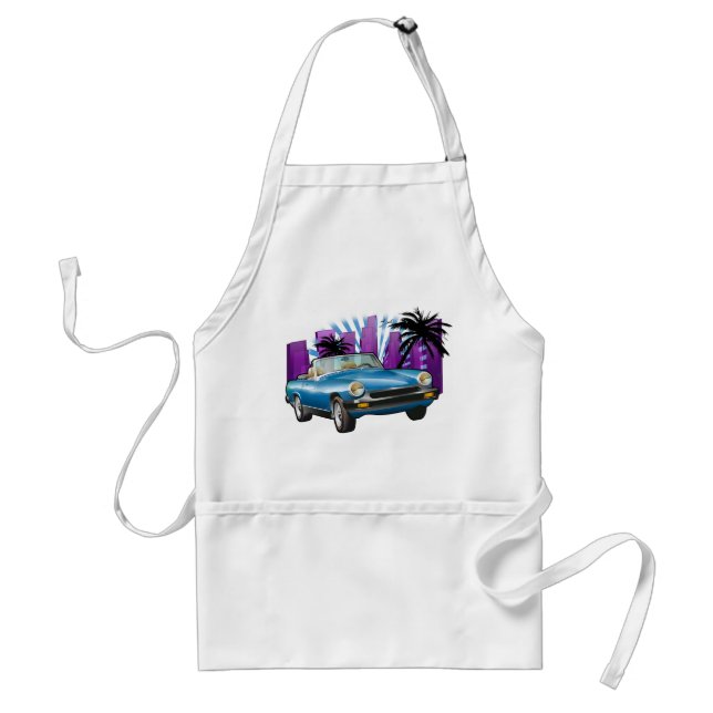 Klassisk sportbil förkläde (Framsidan)