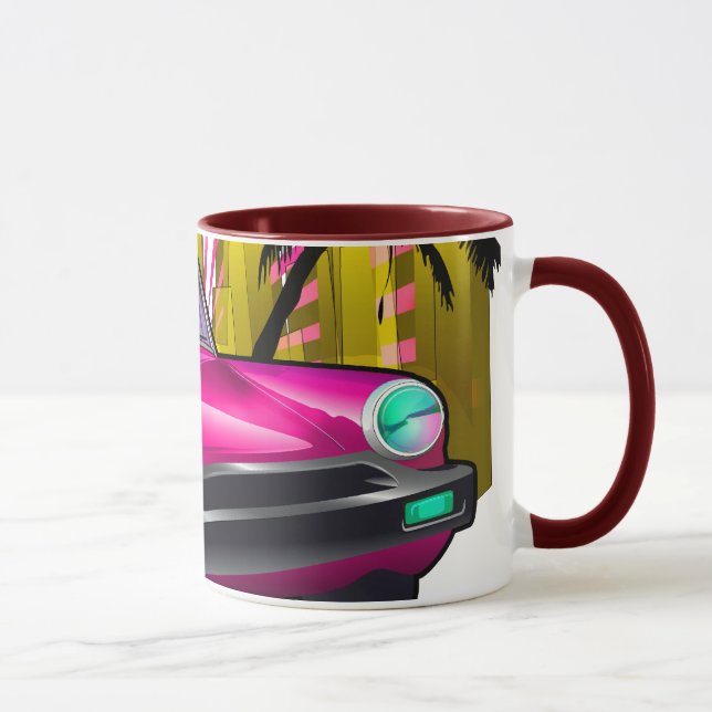 Klassisk sportbil mugg (Höger)