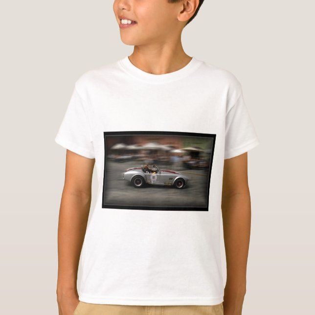 Klassisk sportbil t-shirt (Framsida)