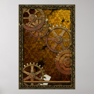 Klassisk Steampunk Poster