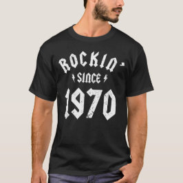Klassisk Sten 1970, 50:e födelsedagen - Gift i 50  T Shirt