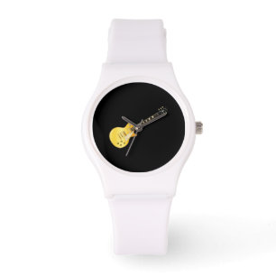 Klassisk Stil Solid Blues Guitar Armbandsur