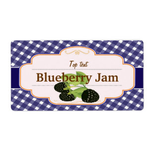 Klassisk Stil Sylt Jelly Mulberry-etikett Fraktsedel