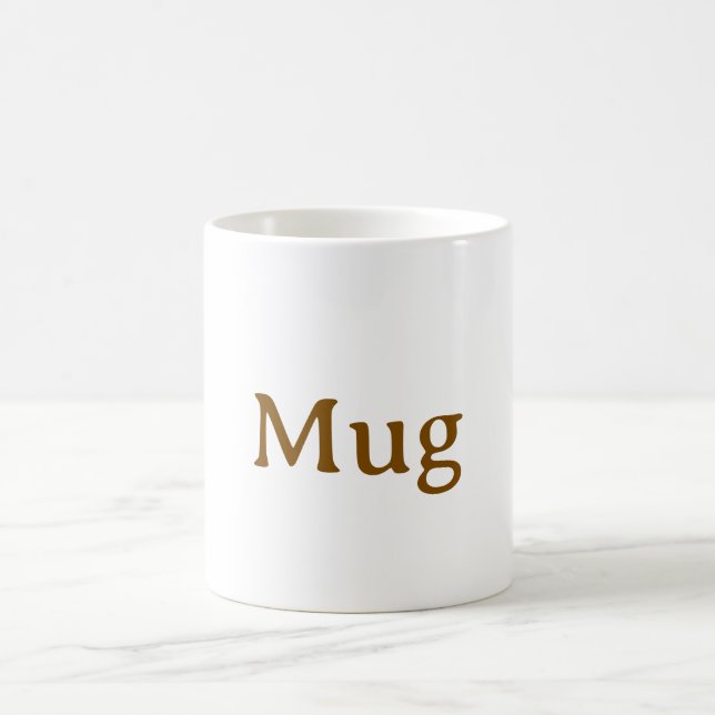 Klassisk stor mugge, 330 ml kaffemugg (Center)