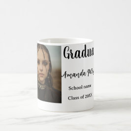 Klassisk studenten, lägg till bild namn, skolår kaffemugg