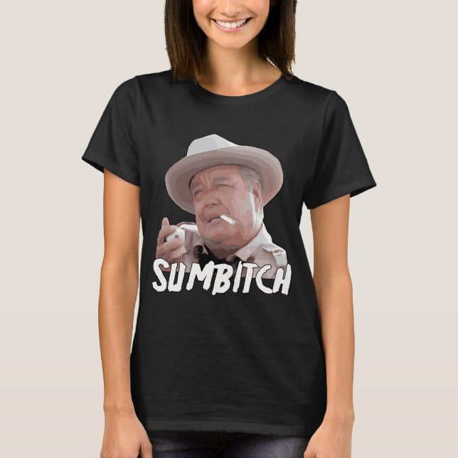 Klassisk Sumbitch T Shirt (Framsida)