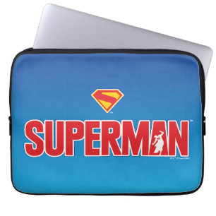 Klassisk superman, fet Logotyp Laptop Fodral
