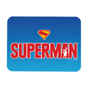 Klassisk superman, fet Logotyp Magnet