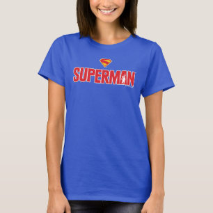 Klassisk superman, fet Logotyp T Shirt