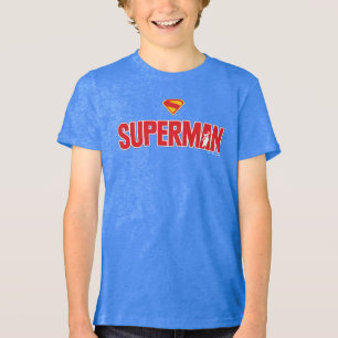 Klassisk superman, fet Logotyp T Shirt