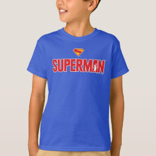 Klassisk superman, fet Logotyp T Shirt