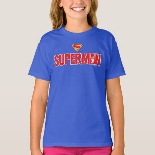 Klassisk superman, fet Logotyp T Shirt