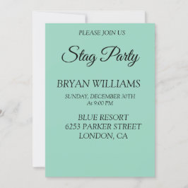 Klassisk Svanparty Inbjudningar