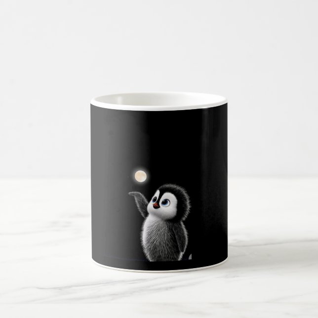 klassisk svart mugg (Center)